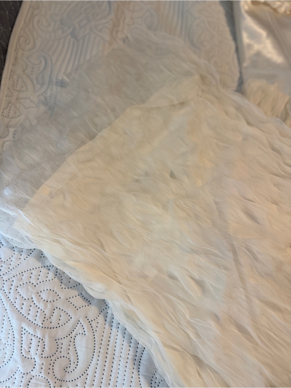 LaceMade Women’s Holy Confession corset dress Size Small Ivory White NEW - Picture 15 of 15